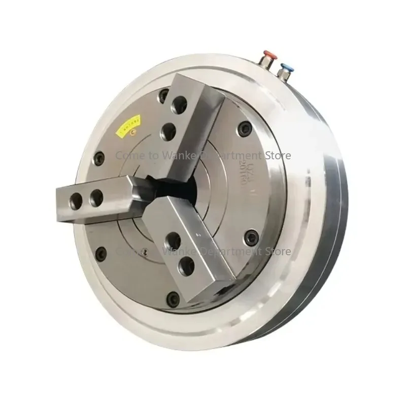 

6 Inch QZ3-06 Three Jaw Front-load Pneumatic Power Chuck Chuck Body Is the Cylinder for Lathe, Pipe Thread Machine Tool