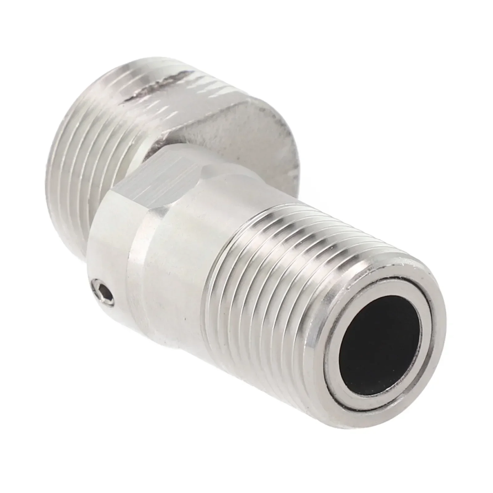 

Silver Adjustable Convenient Installation Application Eccentric Screw Corner Installation Tap Adapter Adjustable