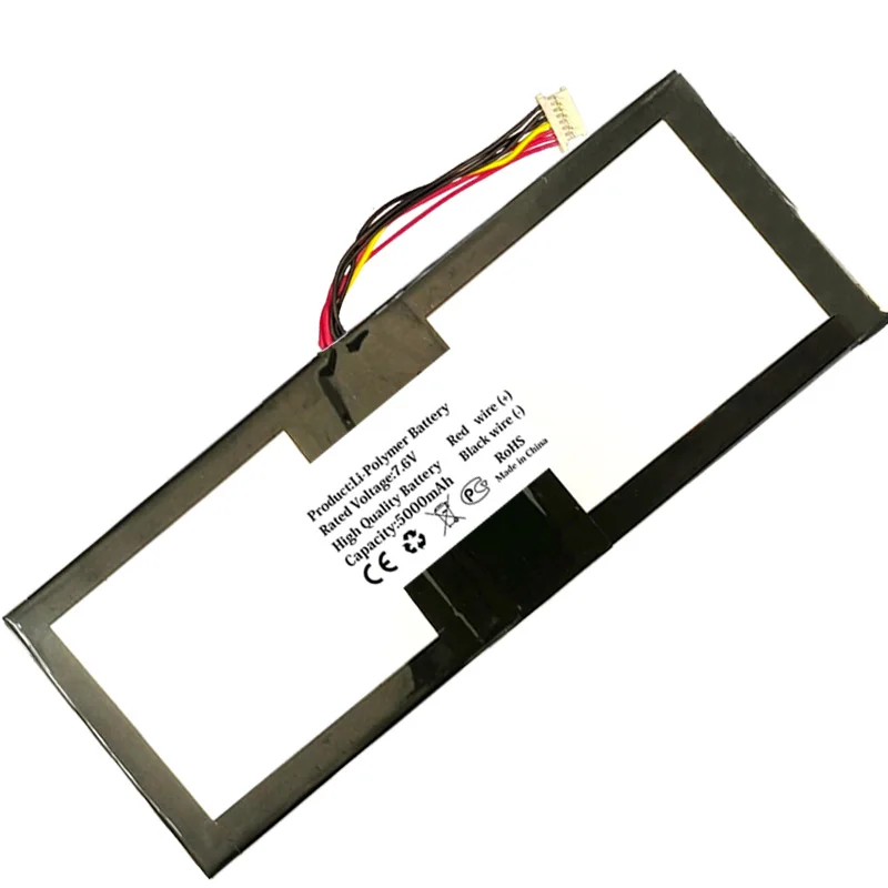 New 7.6V 5000mAh Irbis NB78 Notebook Laptop Battery 7 PIN 7 Wire Plug