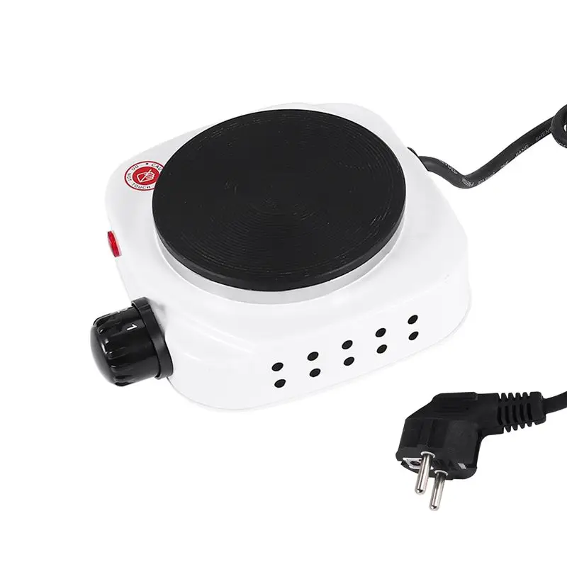 【2026 Popular】500W Mini Electric Hot Plate Stove Countertop Practical Solid Hotplate Heating Furnaces Kitchen Cooking Hotplate F