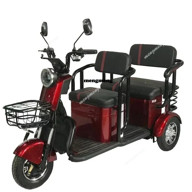 

Высокоскоростные электрические трициклы большой вместимости для взрослых, двухместные, с высокой производительностью, от производителя