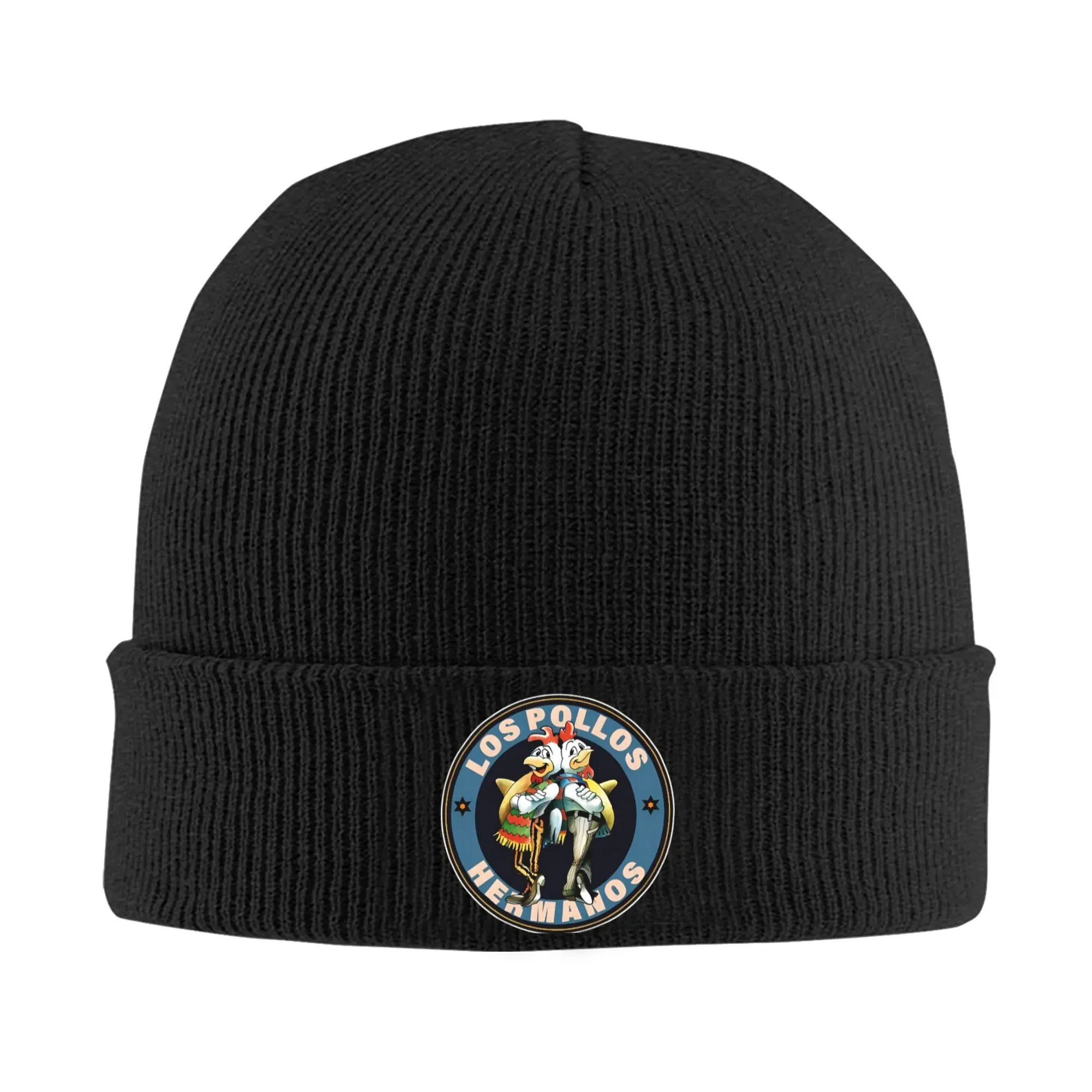 Los Pollos Hermanos Breaking Bad  Knitted Hat Beanies Winter Hats Warm Acrylic  Hip Hop Chicken Brothers Cap Men Women Gifts,