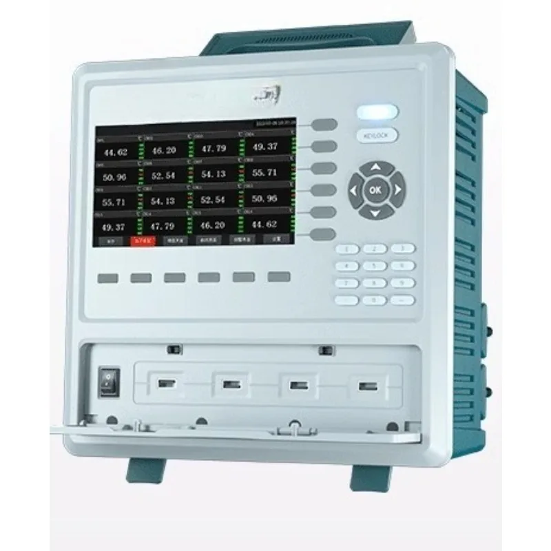 Multi-channel temperature, paperless recorder, multi-channel humidity, acquisition tester