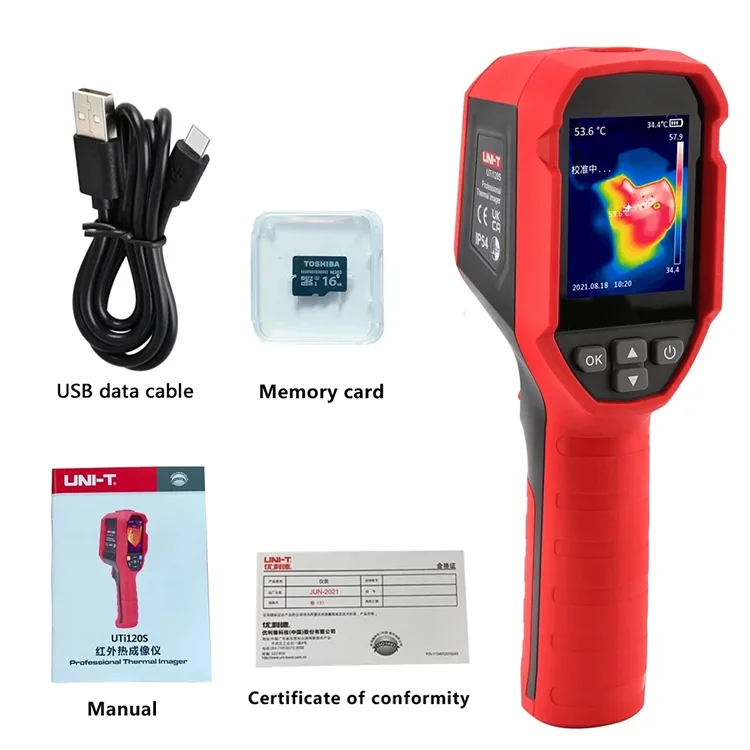 TOPLIA TMi120S 120 x 90 IR Resolution Thermal Imager Handheld 10800 Pixels Thermal Imaging Camera