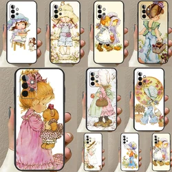 Sarah Kay pattern Phone Case For Samsung A51 A71 A50 A70 A13 A23 A33 A53 A12 A22 A32 A42 A52 A54 A34 A14 Cover
