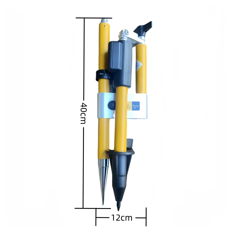 40cm Telescopic Mini centring Prism Pole for 5/8x11\