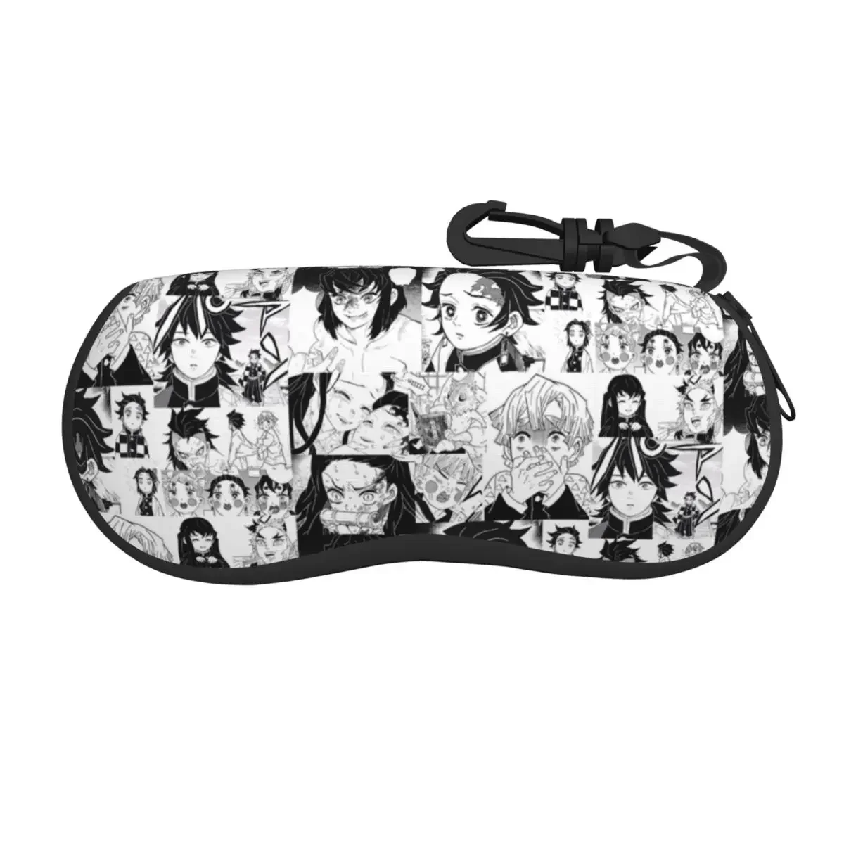 

Anime Kimetsu No Yaiba Shell Eyeglasses Protector Cases Fashion Sunglass Case Demon Slayer Manga Glasses Bag