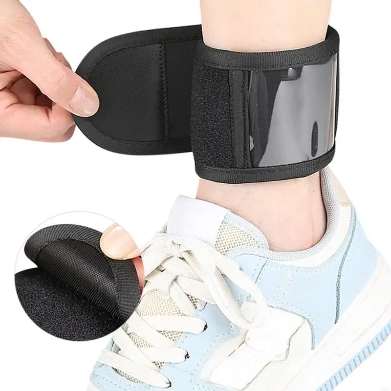 Practical Ankle Wrap Pedometers Ankle Band Sweat Resistant Neoprene Fabric Texture Suitable for Athletes and Runner