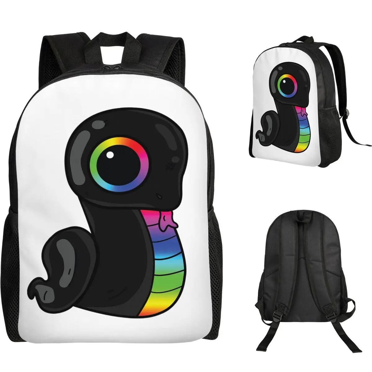 

Sneki Snek Fan Design Razer RGB наклейка студенческий рюкзак школьная сумка походный дорожный рюкзак для мальчиков и девочек сумка для книг сумки на плечо