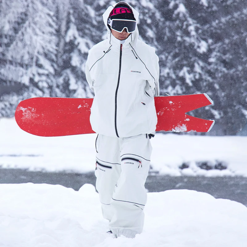 

Зимние горные уличные мужские комплекты для сноуборда, куртка с капюшоном, брюки, женские зимние костюмы, спортивные альпийские теплые костюмы для снегохода, одежда 3 л