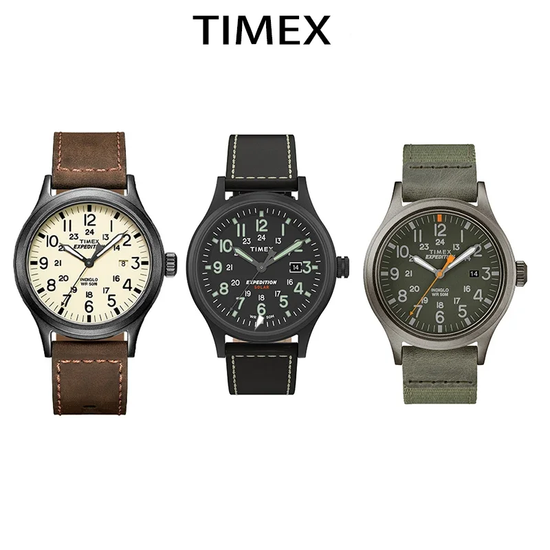 TIMEX Men Watches Best Sellers Senior Trend Quartz Calendar Waterproof Multi Function Fancy Round Watch Stainless  Watch