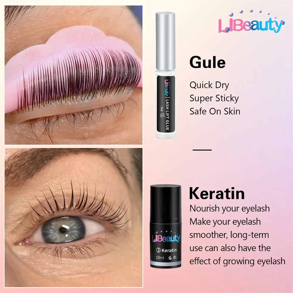 Libeauty Augenbrauen-Laminierungs-Lotion Einzelflasche Wimpernlifting-Perm-Creme # 2 # 3 # 4 Keratin-Emulsionen für Augenbrauenlifting zur Anwendung zu Hause – Make-up-Tool – Detail 9