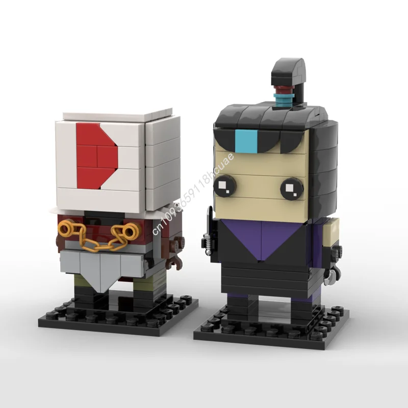383 قطعة MOC فارس الظلام الأشرار اليوم نموذج بناء هدايا عيد الميلاد كتل لعبة الهندسة المعمارية تجميع لتقوم بها بنفسك التعليم عيد ميلاد #2