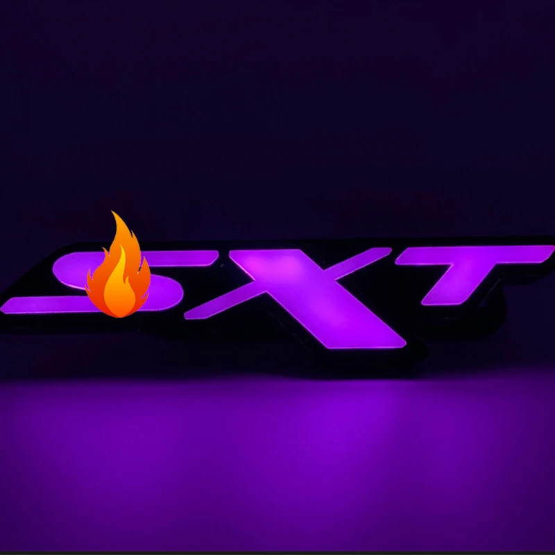 

Color Changing RGB Flow LED Badge Grill Emblem Logo for Dodge Charger S.X.T