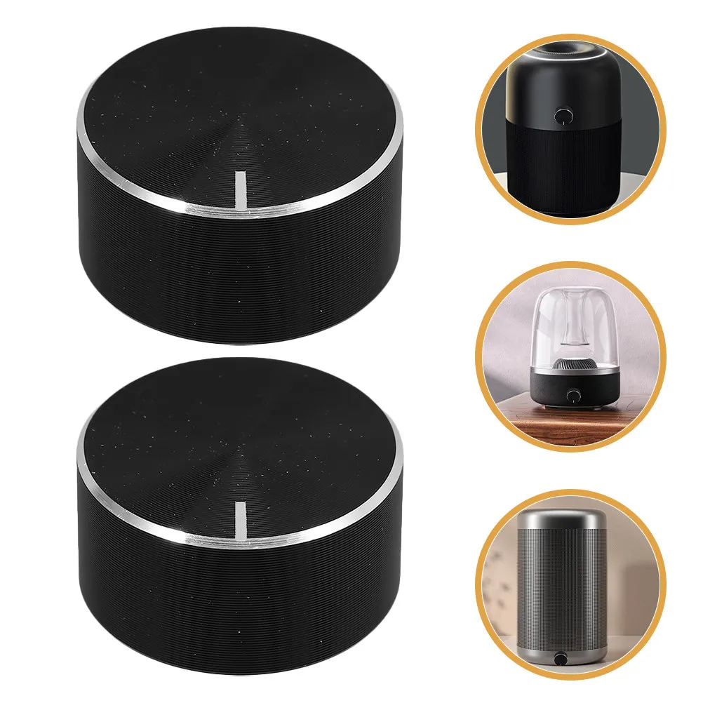 10Pcs Sturdy Alloy Volume Knob for Amplifier Guitar Bass Potentiometer Caps Replacement Compact Lightweight Universal Audio