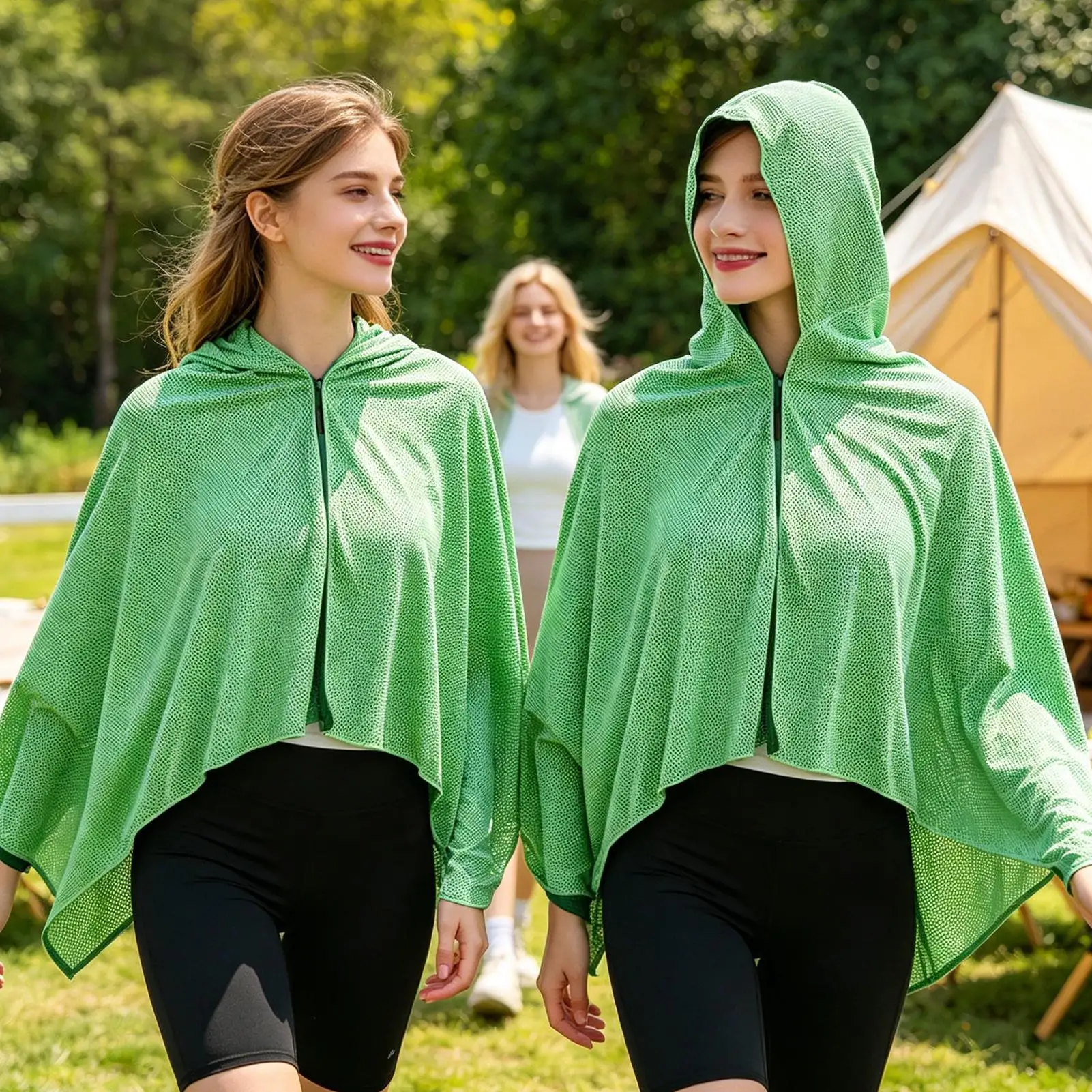 Sun Protection Absorbent Cooling Hoodie Towels for Neck Ice Towels for Hot Weather for Sports Baseball Running Fitness Beach