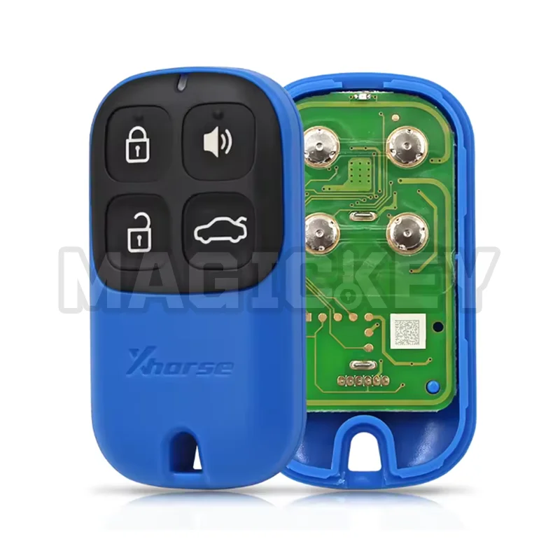 1/2/5 قطعة Xhorse VVDI2 XKXH01EN العالمي السلكية مفتاح السيارة عن بعد 4 أزرار لأداة مفتاح VVDI النسخة الإنجليزية #4