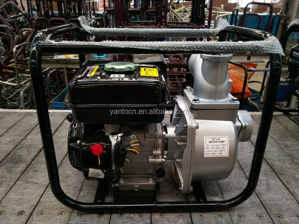 Bomba de água elétrica a gasolina WP30X de 3 polegadas e 4 tempos