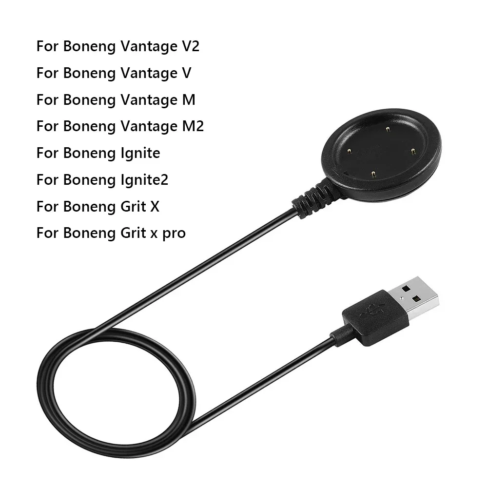 1M USB Charging Cable for Polar Vantage V2/V/M/M2 Smart Watch Fast Charger Adapter for Polar