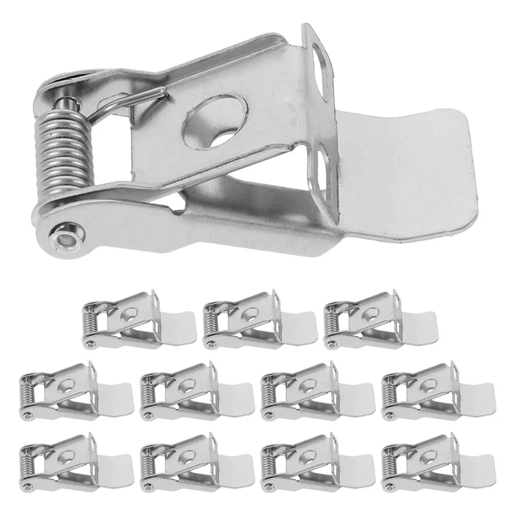 

12pcs Recessed Light Retaining Clip Spring Clips Panel Lamp Fixing Bracket Multi-Functional Lighting Mounting Hardware High