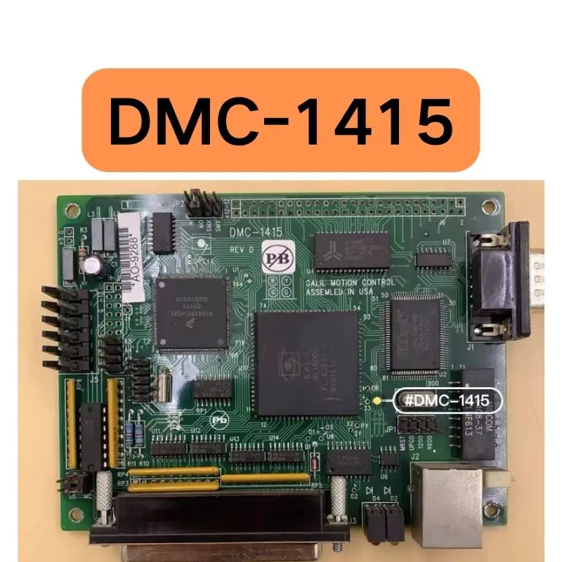 

The second-hand DMC-1415 motion control card tested OK and its function is intact