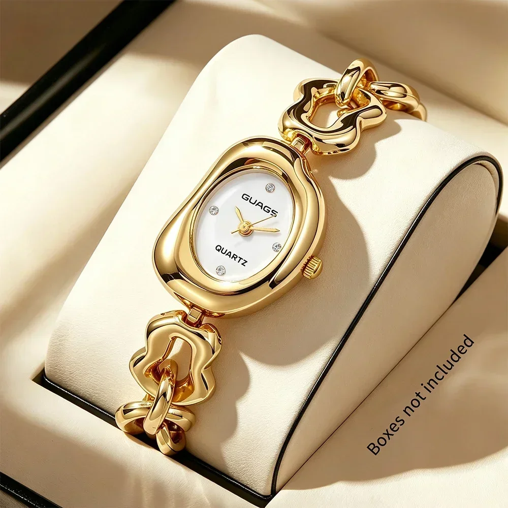 1-piece ladies' watch, casual and elegant, with a small dial, suitable as a gift for family members, no box included
