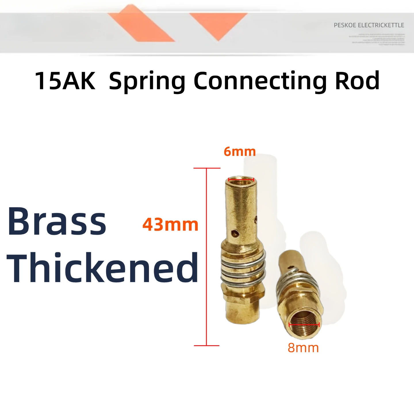 15AK 이중 보호 용접 건 액세서리: 보호 및 전도성 노즐 12개.