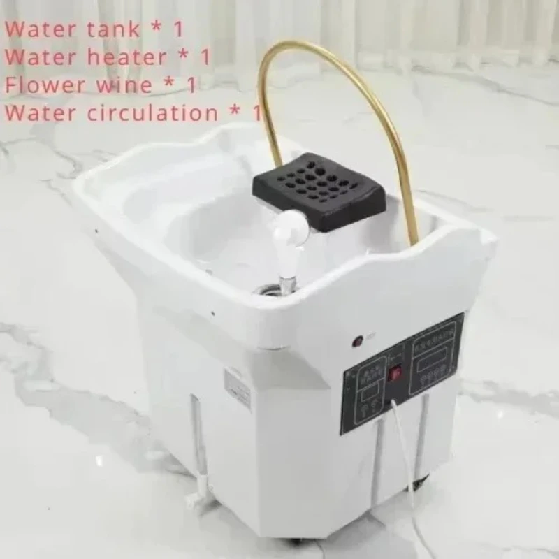 

Light Luxury Style Mobile Spa Equipment with Water Circulation and Steaming Comfort Machine Suitable for Beauty and Hair Salons
