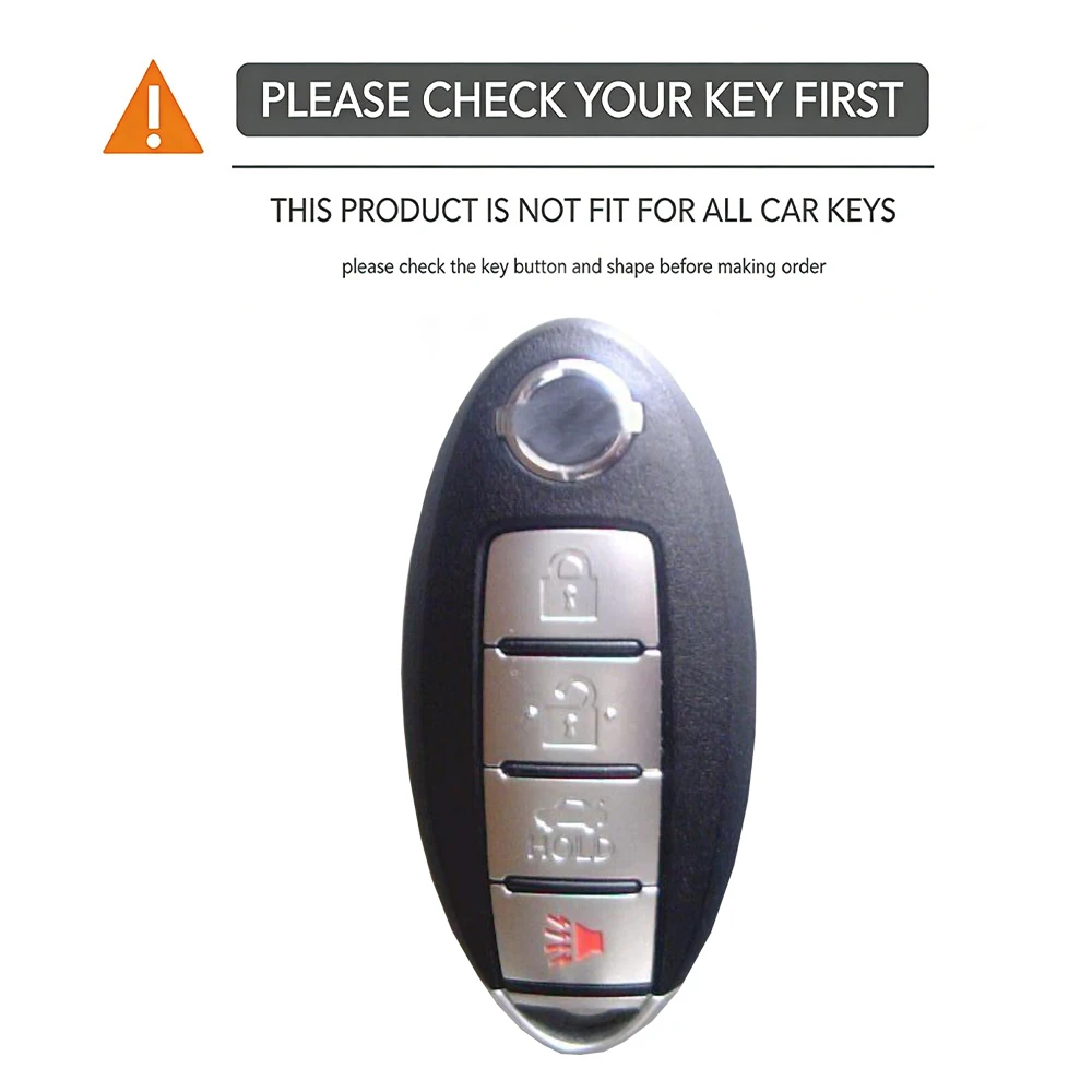 New Car Remote Key Shell Case Fob Protect Cover for NISSAN Maxima Altima Versa Sentra Sunny Sylphy Teana Qashqai X-Trail Juke