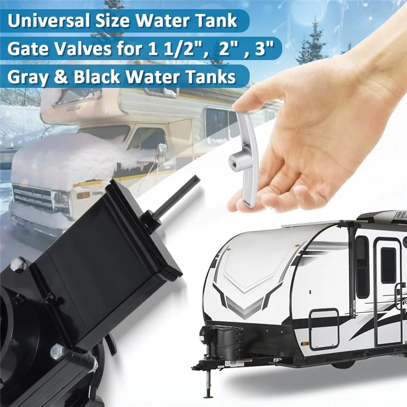 

FAST-2 шт., алюминиевая Т-образная ручка, замена для ручки клапана сброса Valterra, ручка отпускного клапана для автофургона T1003-6MN