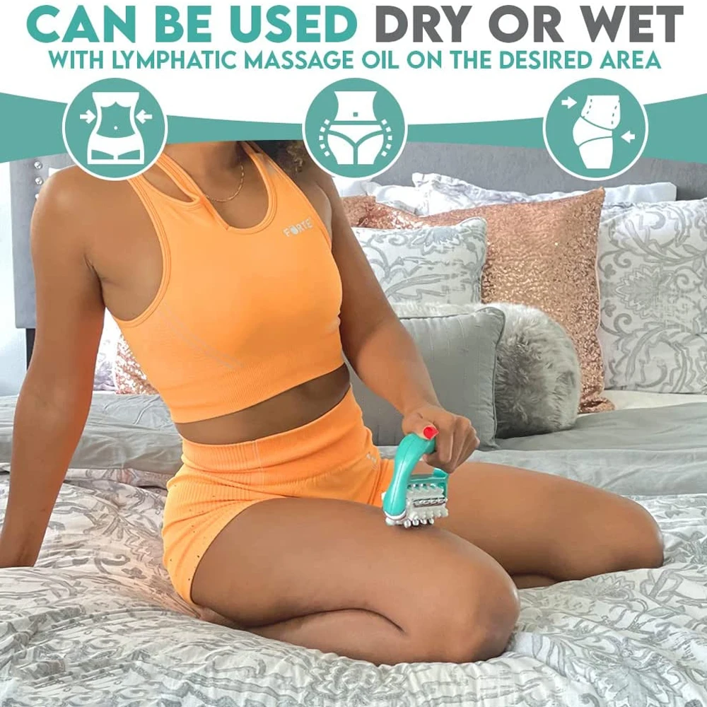 1 قطعة مدلك التصريف اللمفاوي الإصدار ، أداة تدليك الأنسجة النهائية لإطلاق اللفافة والندبات ، تدليك شخصي محمول باليد