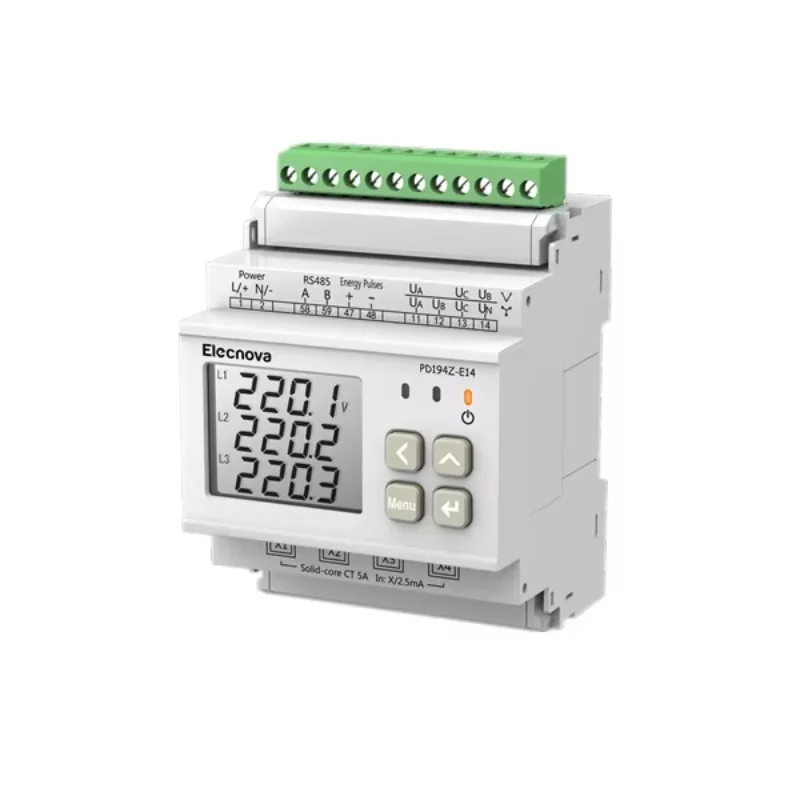 Data Center Branch Circuit  Power Monitoring 333mV Input 12 Tjree Phase Monitoring Modbus-TCP/IP  Digital Energy Analyzer