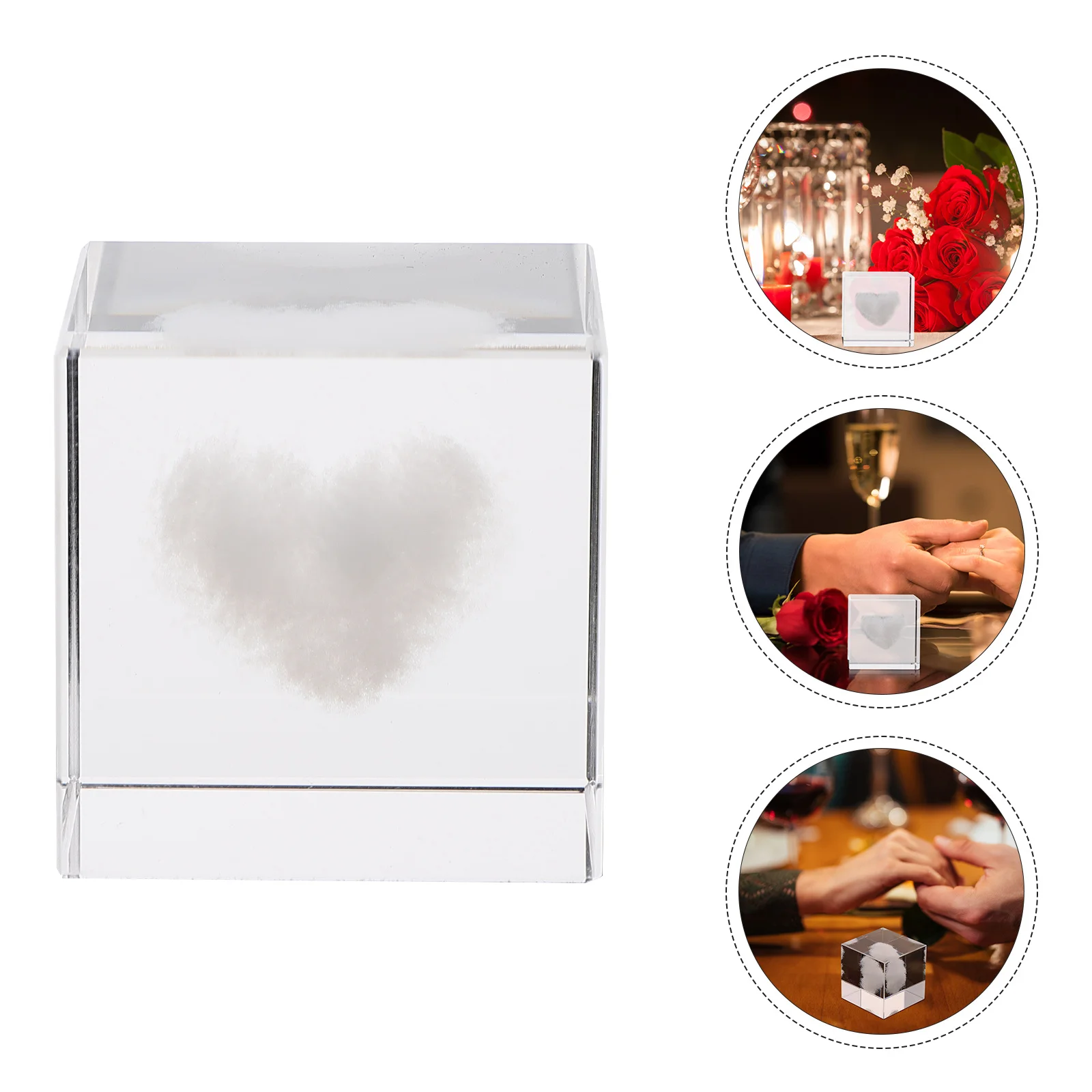 

Premium 3D Crystal Craft Home Decoration for Office Bedroom Desk Table Ornament Interior Decor Gift