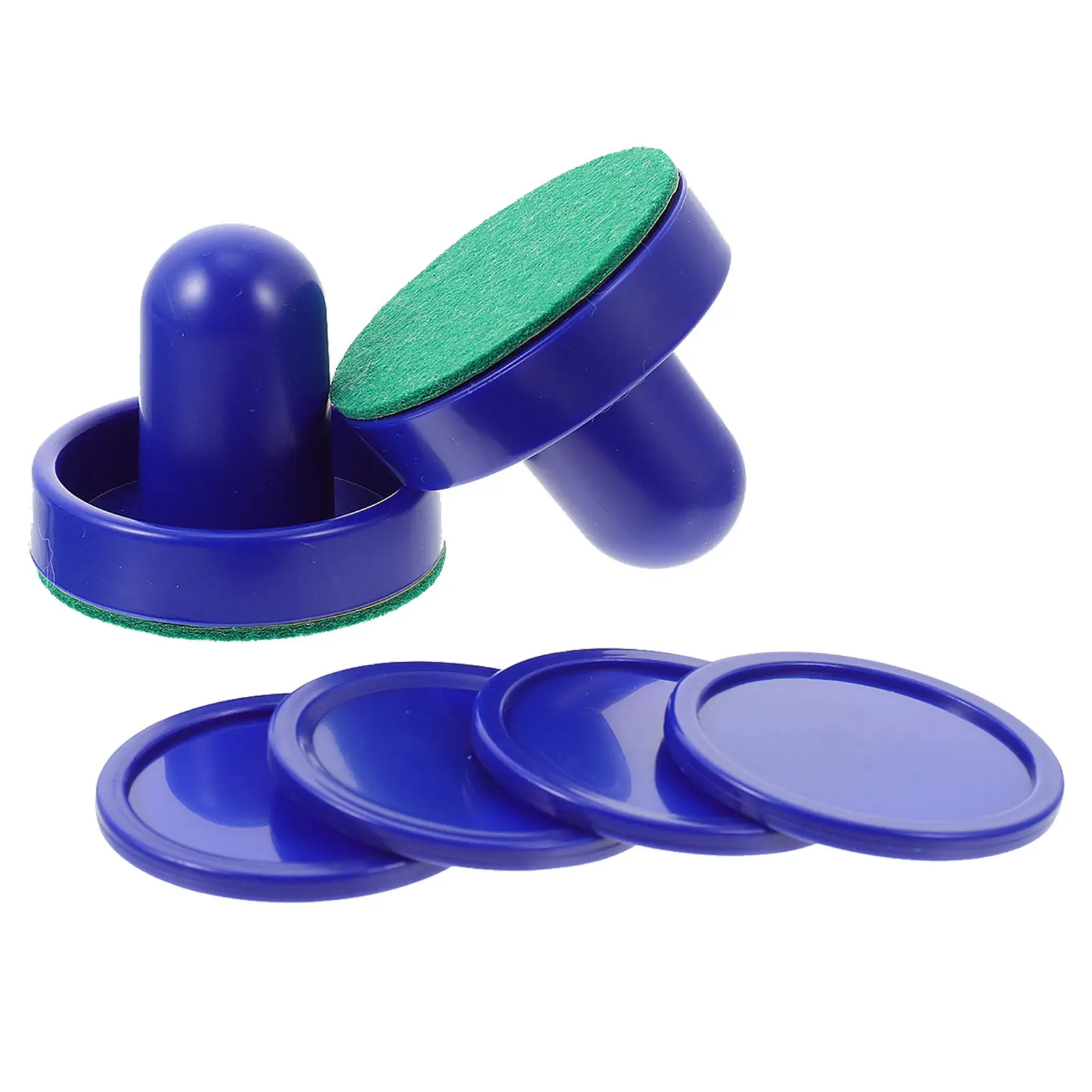 

2 комплекта сменных пластиковых шайб для аэрохоккея, прочные аксессуары для стандартных столов для игры в аэрохоккей