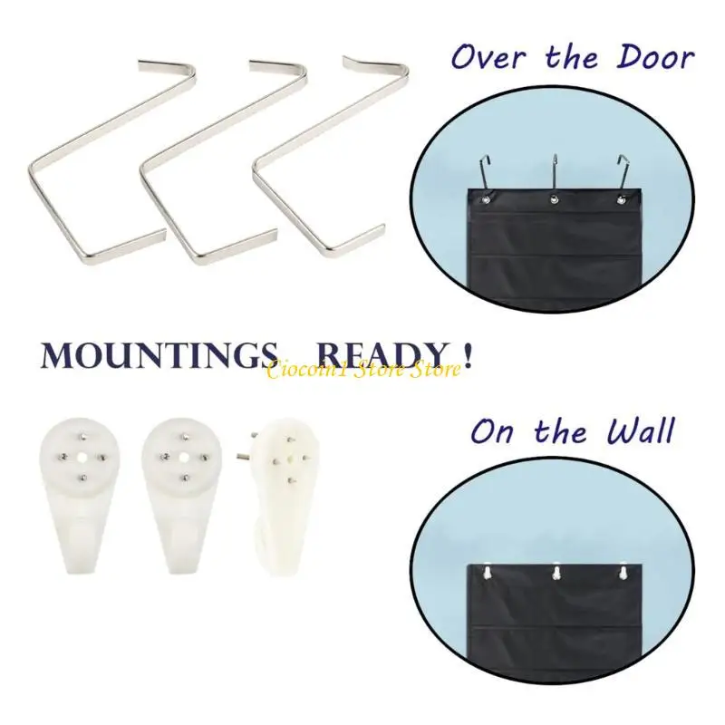 

A3PC Durable Organization Pocket Tear Resistant with 10 Pocket Heavy Duty Storage Bag