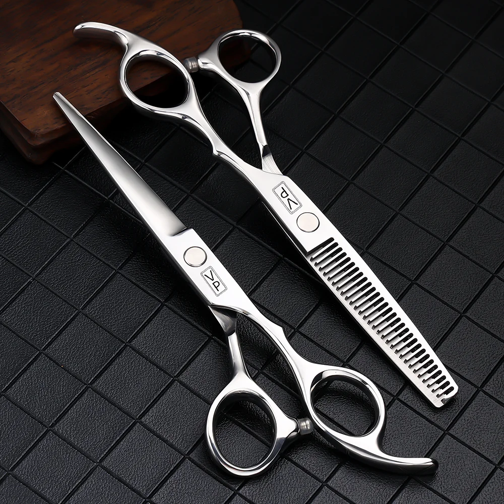 VP Hair 6 Inch Hairdressing Scissors Barber Tools Thinning Cutting Salon Hairdressers Set Hairdressing Scissors Professional