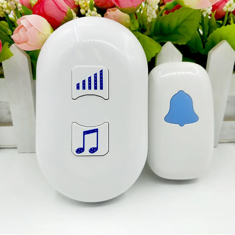 

Plug in Wireless Doorbell 200 Meters Long Distance Digital Non Serial Code Elderly Pager - Private Model New Product