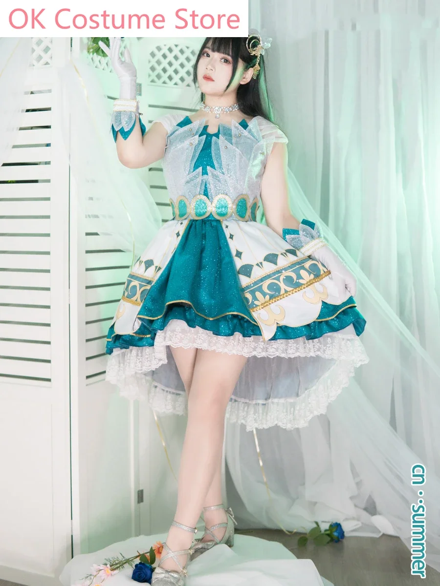 Lovelive Mifune Shioriko Dress Cosplay Costume Cos Game Anime Party Uniform Hallowen Play vestiti di ruolo abbigliamento