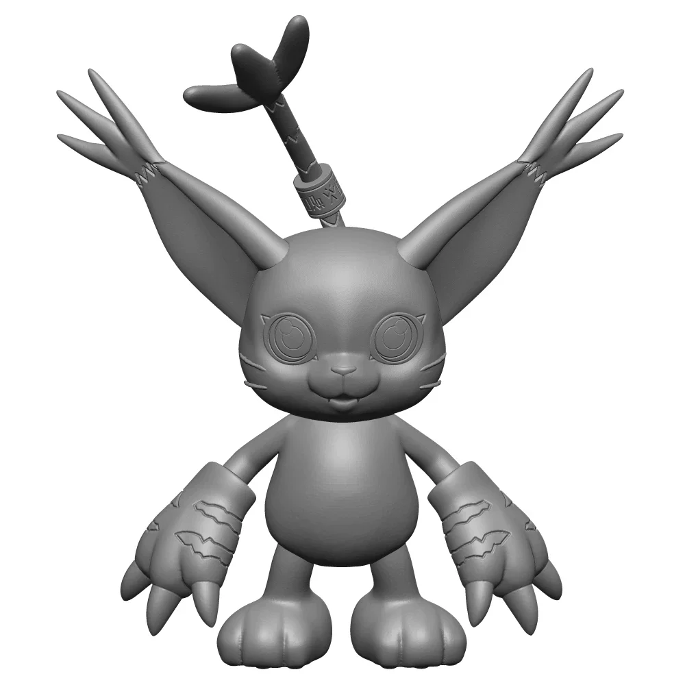 

Модель для кастомизации 15 см: Игрушка-модель Тейлмон Digimon Adventure, 3D-печать, индивидуальный заказ