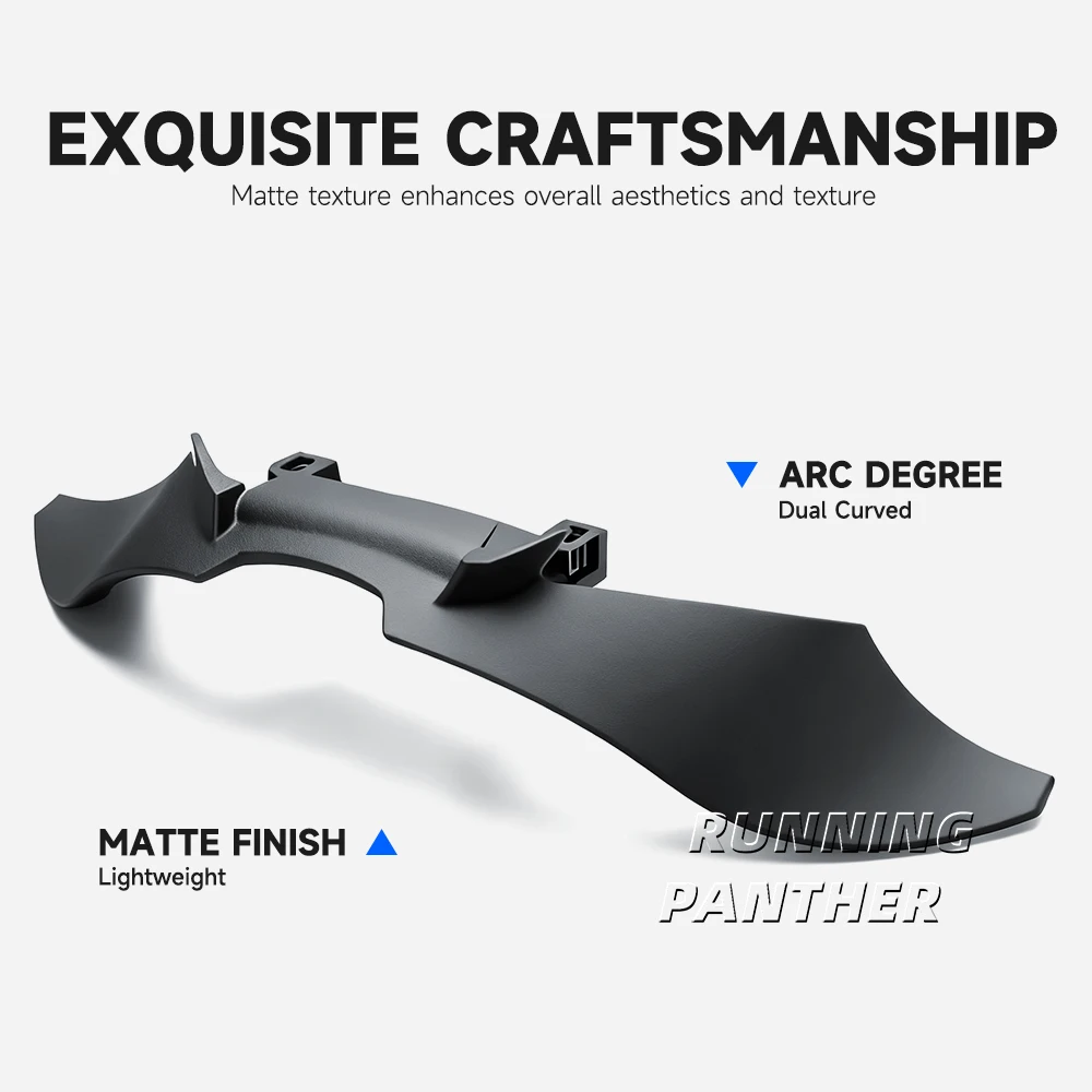 YZFR7 For Yamaha YZF R7 Motorcycle Front Spoiler Kit Winglets Aerodynamic Front Fairing Wing Lower Cover Protector Accessories