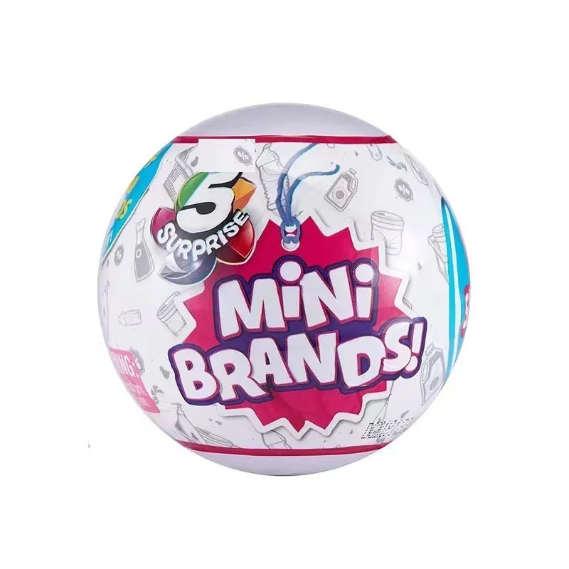 5 Surprise Toy Mini Brands Make It Mini Food mini toys  ball Exclusive and Mystery Collectibles Toys Collect for Boys and Girls