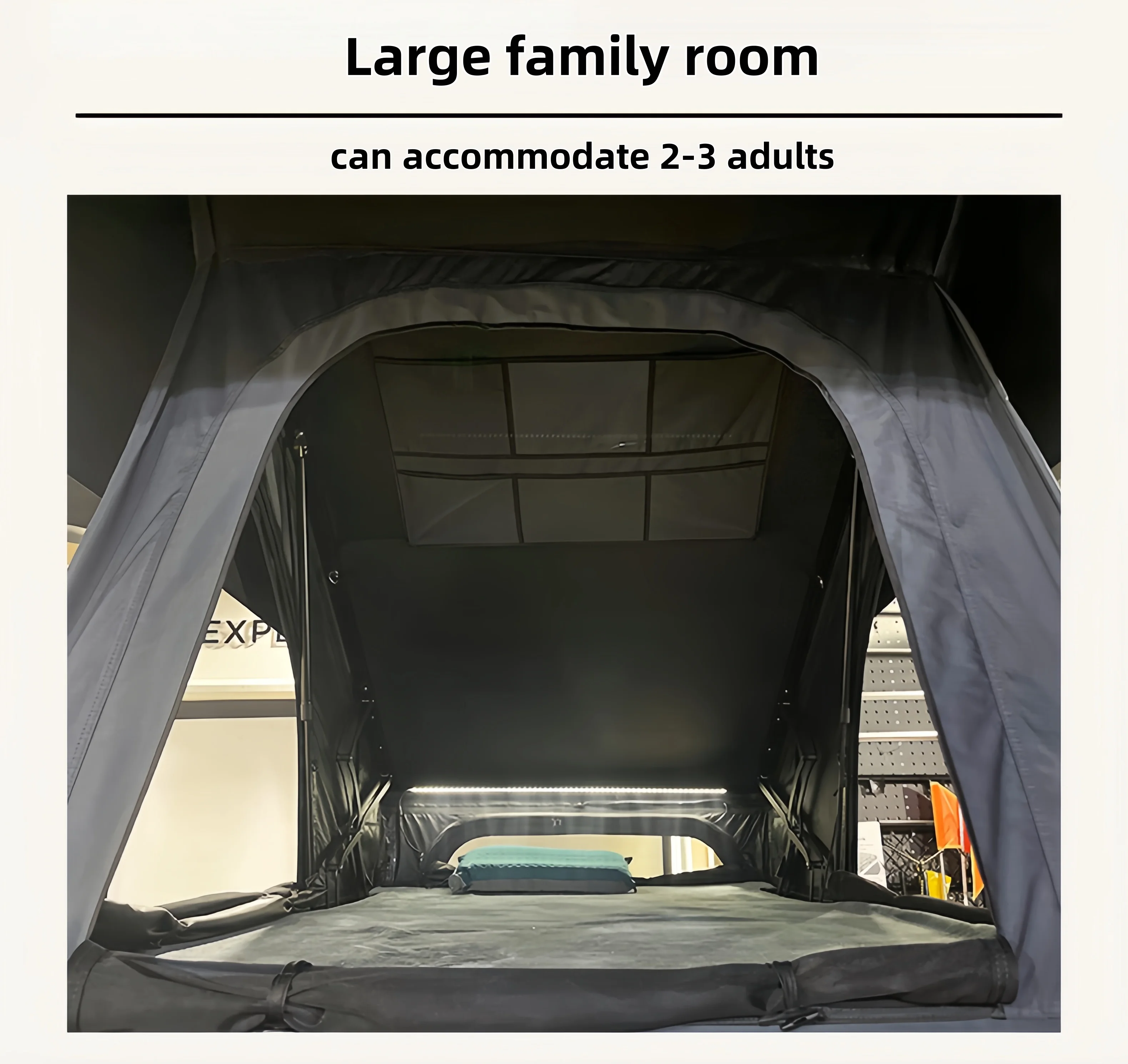 Roof Top Tent for Outdoor Camp - Outdoor Camping Automatic Quick Opening Tent 评论和价格