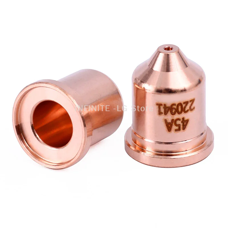 مجموعة Hypertherm Powermax المستهلكة - 10 قطع فوهة (220941) و10 قطع قطب بلازما (220842) لـ 45XP/65/85/105 #5