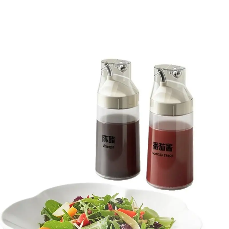 Household Automatic Squeeze Oil Bottle for Seasoning Convenience in Opening Closing