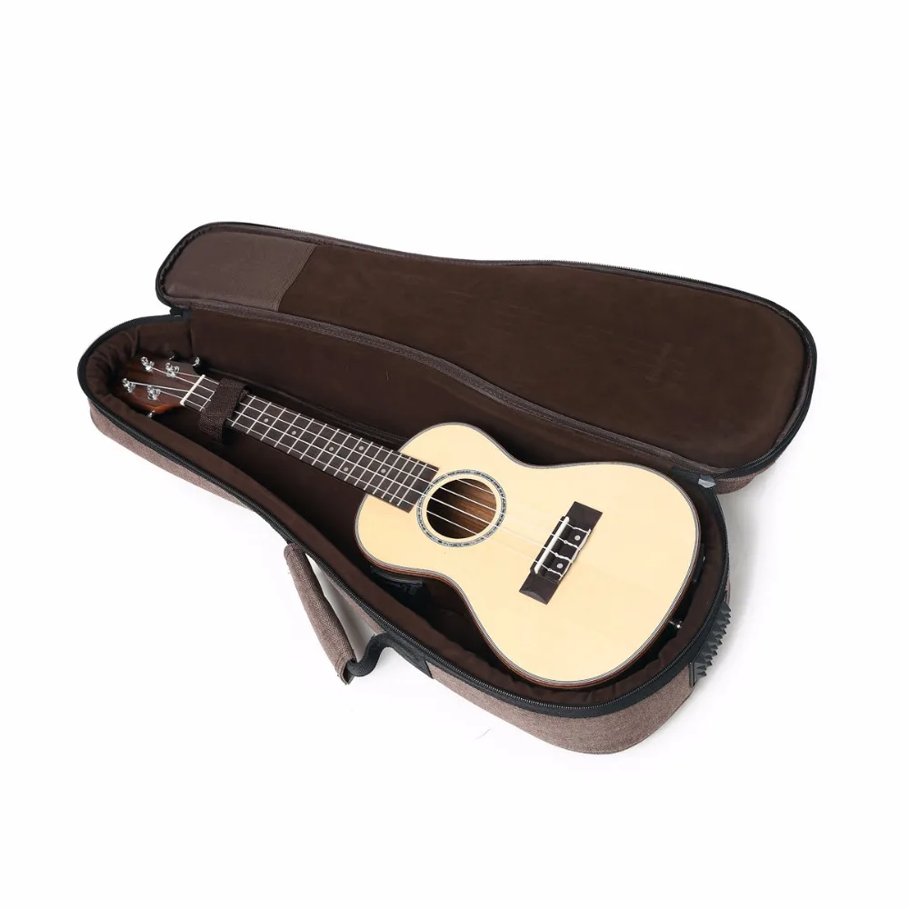 Ukulele Bag Case Backpack Handbag Thicken Soprano Concert Tenor 21 23 24 26 Inch Size Ukelele Mini Guitar Accessories Parts Gig