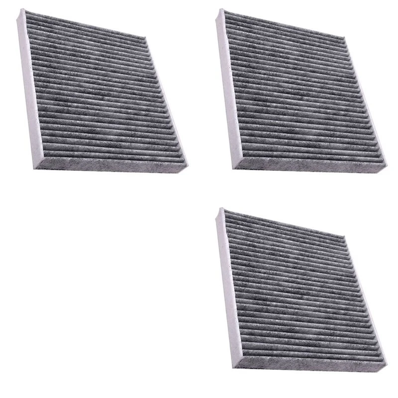 NEW HOT in Stock-Cabin Filter 3Pcs For Jeep Grand Cherokee IV WK,WK2 3.0CRD/3.6 V6 /5.7 V8/6.4 Model 2010-2016 2017-2019 Filter