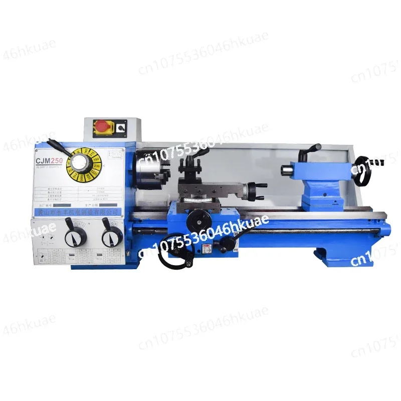 Household Lathe CJM250 Desktop Metalworking Machine Small Machinemetal Lathe