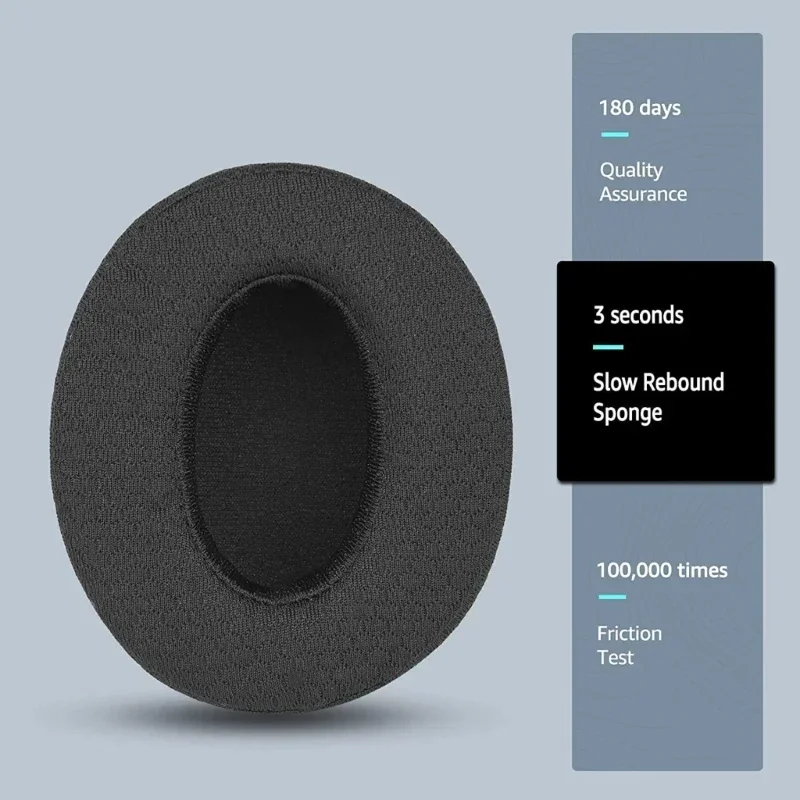 Almohadillas de repuesto para auriculares Sennheiser HD4.50BT HD4.50BTNC, almohadillas para los oídos con cancelación de ruido, almohadillas para los oídos calificadas