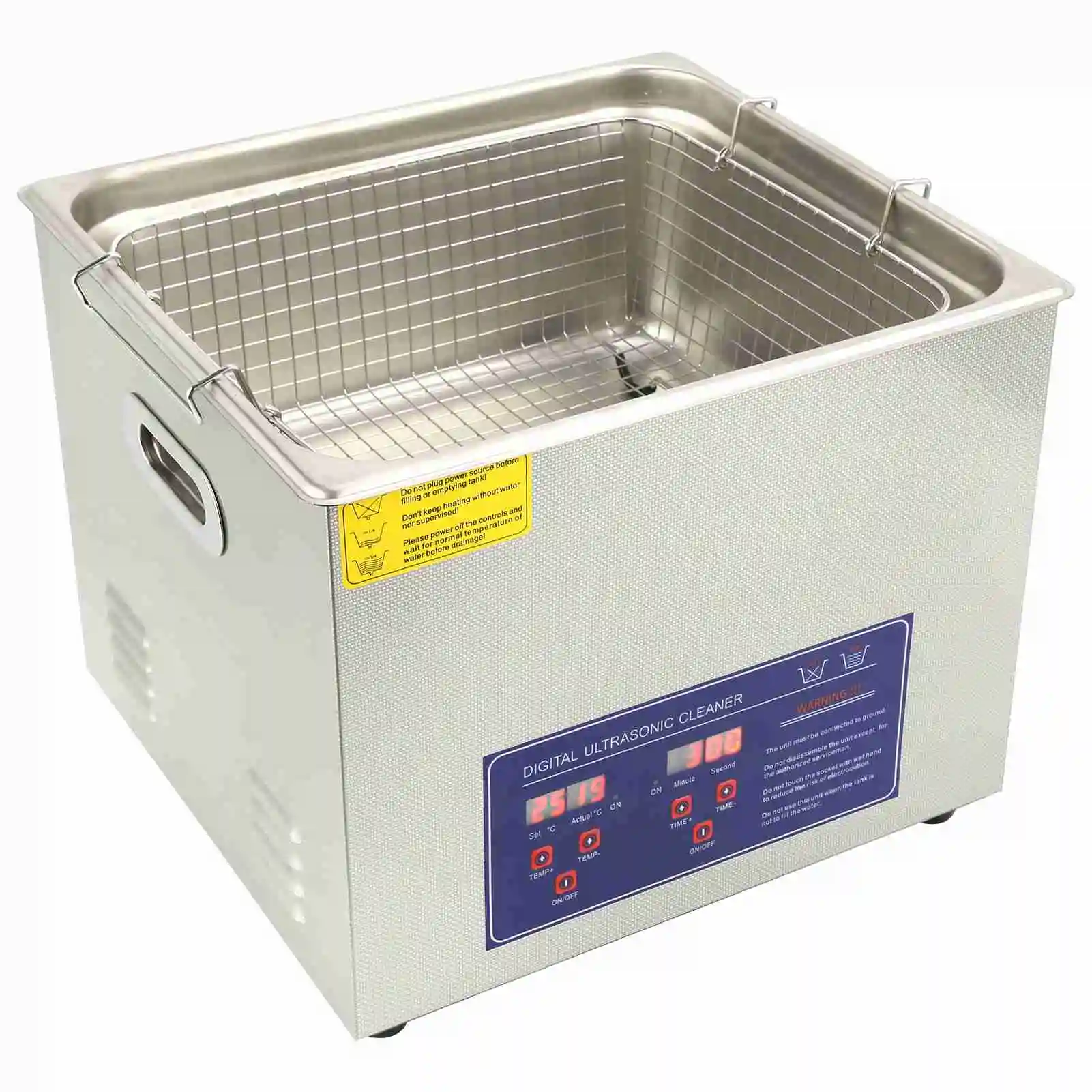 15L Digital Ultra   Bath Cleaning Heater Timer PS‑60A  Ultrasonic Cleaning Timer