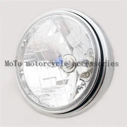 Motorcycle Round Chrome Halogen Headlight Lamp For HONDA CB400 VTEC CB500 CB1300 Hornet 250 Hornet 600 Hornet 900 VTR250